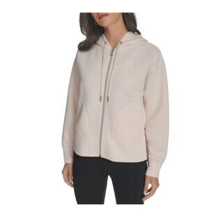 DKNY Women's Tech Ottoman Jacket - Size Medium - Cream Color - NWT!!!!